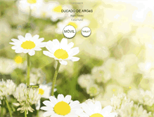 Tablet Screenshot of ducadodearges.com